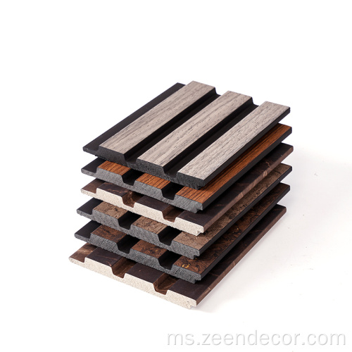 Papan dinding hiasan 3d dinding panel kayu pelapisan kayu